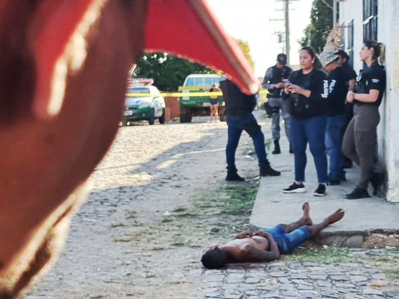  “Manoel Matador”, foi executado a tiros na tarde desta segunda-feira (17). - (Jailson Soares / O DIA)