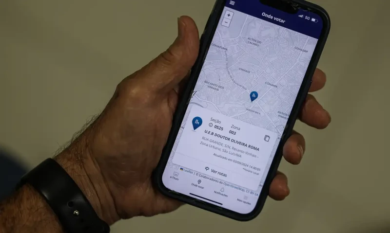 Eleições 2024: Confira como consultar seu local de votação - (Joédson Alves/Agência Brasil)