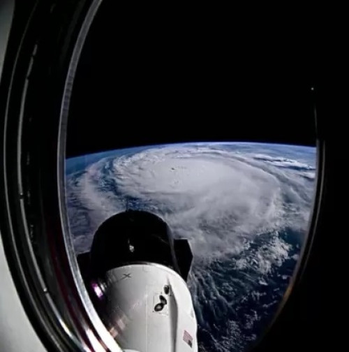  tempestade agora está em rota de colisão com a costa oeste da Flórida - (Reprodução/Imstagram/@dominickmatthew)