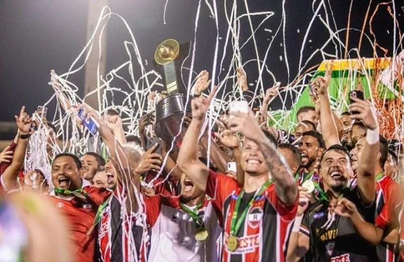 Galo Carijó conquistou Campeonato Piauiense em 2023 - (Divulgação/River)