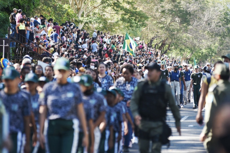 Desfile 7 de setembro em Teresina  - (Assis Fernandes / O Dia )