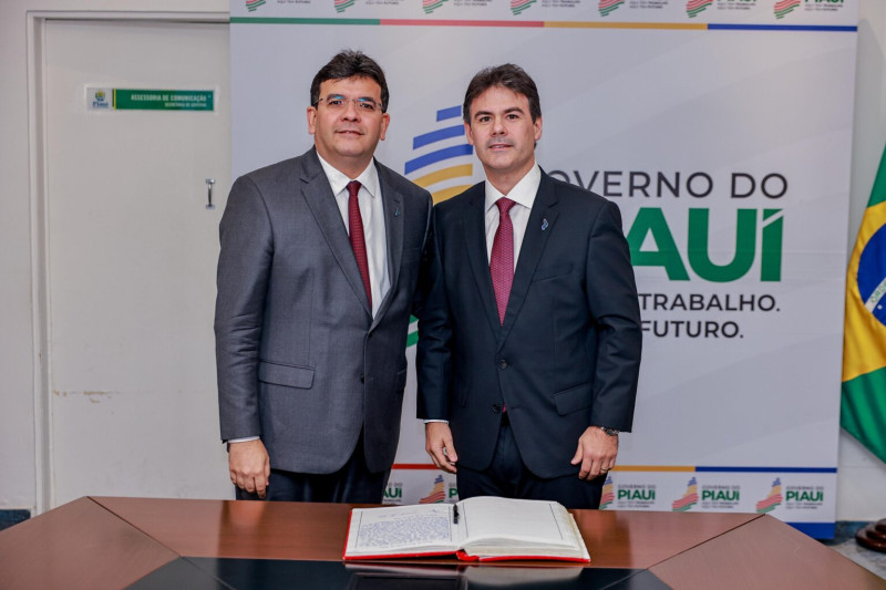 No primeiro dia como governador em exercício, Severo Eulálio cumpre agenda de obras no interior do Piauí