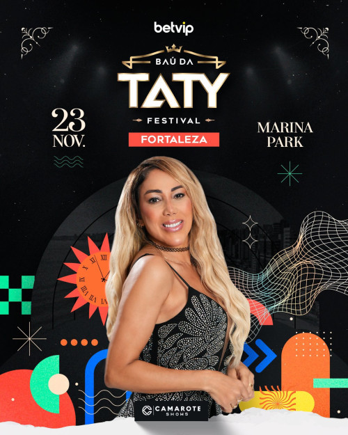 #TatyGirl ##BaúDaTaty #PraCima #Fortaleza #Festival #CamaroteShows - (Divulgação)