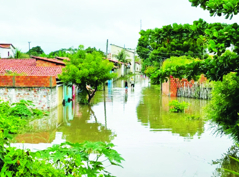 Quase 50 mil casas foram atingidas por desastres ambientais no Piauí em uma década