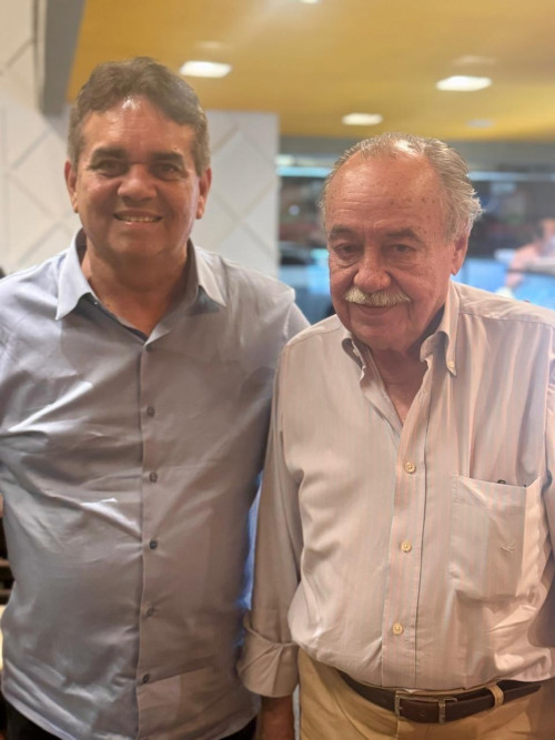 Jorge Lopes em reunião com Freitas Neto  - (Divulgação )