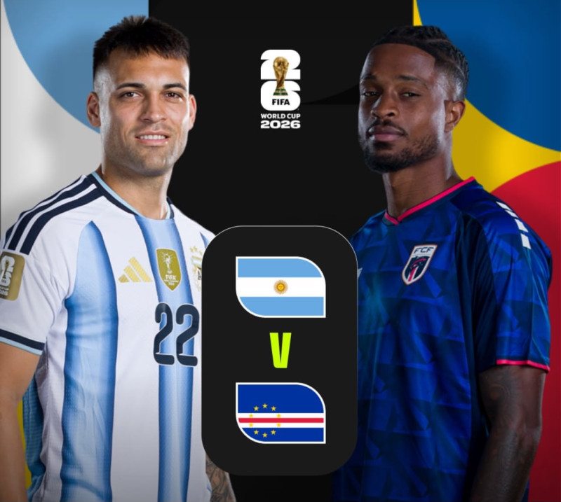 Argentina x Cabo Verde: onde assistir, horário e escalações pela Copa do Mundo
