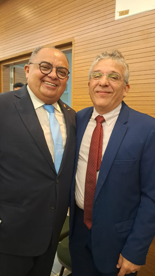 #Encontro Nacional - Click de Nelson Nery Costa com o Ministro do STJ, Teodoro Silva Santos, e Ana Patrícia Salha, Corregedora Geral da DPE, foi quem organizou o Encontro Nacional de Corregedorias da DPE. Chics!!! - (Arquivo Pessoal)