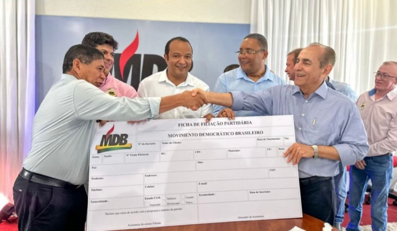 MDB realiza filiações e quer eleger 60 prefeitos no Piauí este ano
