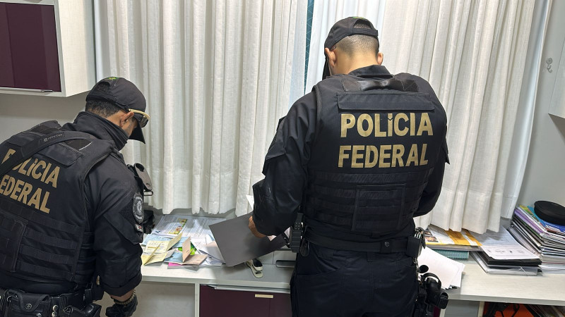 Polícia Federal investiga desvio de recursos da merenda escolar no Piauí - (Divulgação/Polícia Federal)