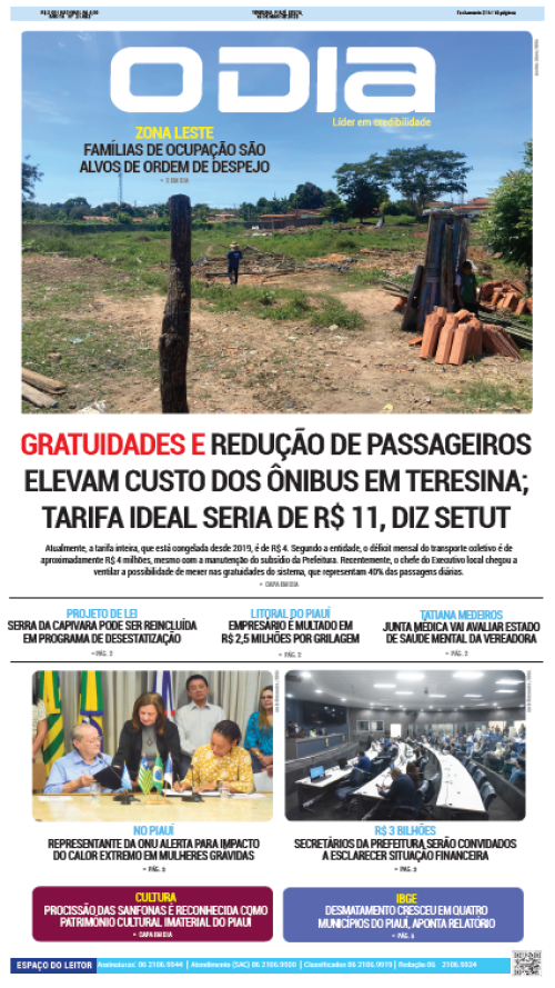 Confira os principais destaques do Jornal O Dia desta sexta-feira (16)