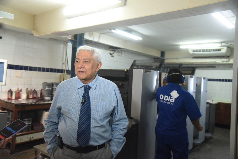 Valmir Miranda,  diretor-presidente do Sistema O Dia de Comunicação - (Assis Fernandes/ODIA)