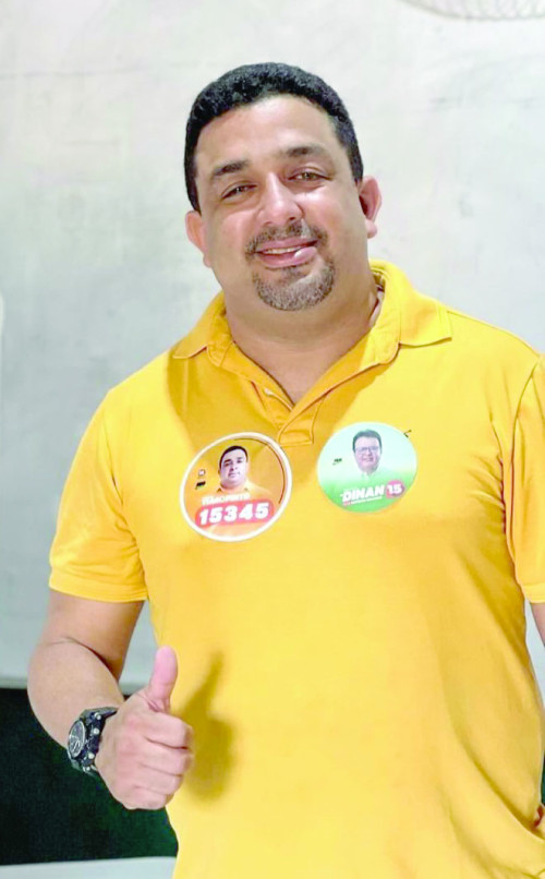 JOSÉ DE FREITAS Tiago Pinto, foi reeleito vereador da cidade de José de Freitas, com 1.191 votos pelo MDB, sendo o mais votado da cidade. Tiago vai exercer o seu 3º mandato. - (Arquivo Pessoal)