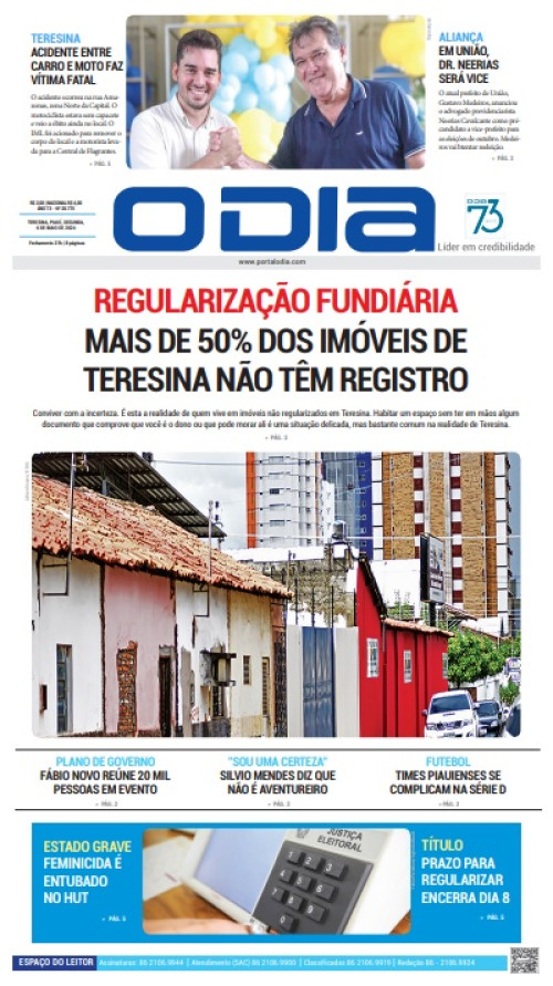 Confira os principais destaques do Jornal O Dia desta segunda-feira (06)