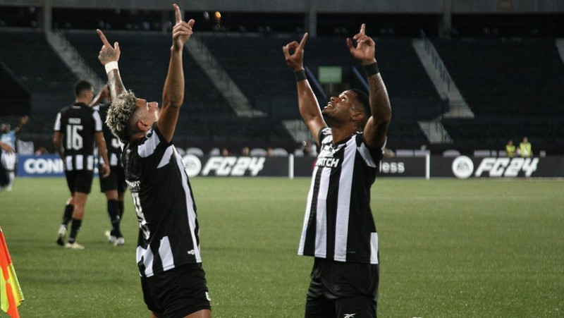 Libertadores: Júnior Santos faz quatro e Botafogo atropela o Aurora-BOL