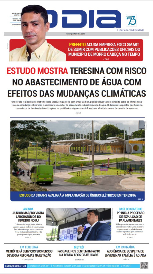 Confira os principais destaques do Jornal O Dia desta quinta (23)