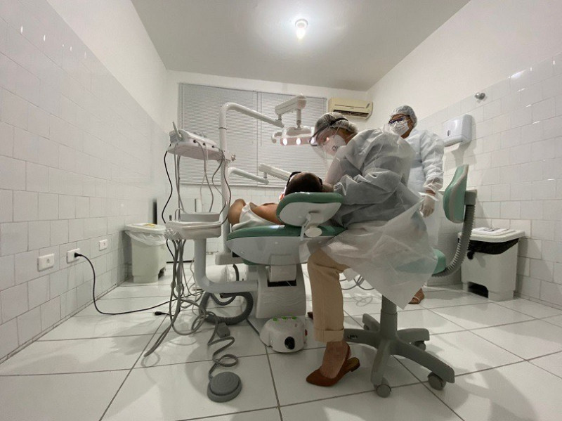 Consultório Odontológico do Hospital Areolino de Abreu - (Ascom Sesapi)