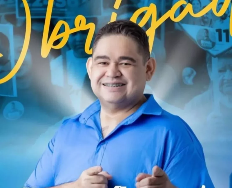Vereador de Parnaíba, Brunão, morre aos 40 anos após complicações de cirurgia bariátrica