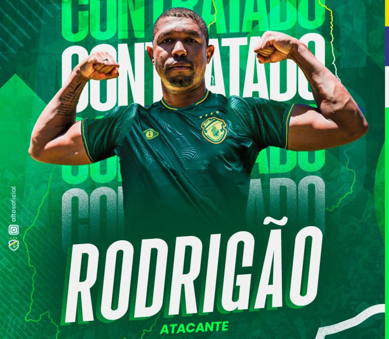 Rodrigão, novo reforço do Altos - (Divulgação / Altos)