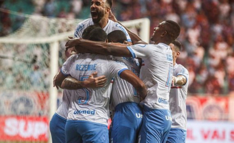 Bahia goleia o Jacobina com gol de Everton Ribeiro