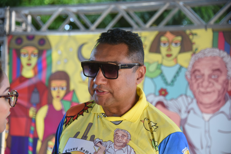  Robert Gleydson, organizador do Bloco Piauí Samba - (Assis Fernandes/ODIA)