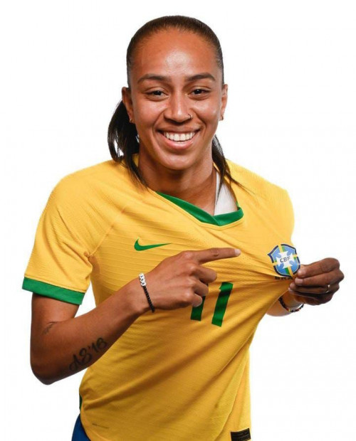 A unionense, a jogadora Adriana Silva, foi decisiva na Vitória do Brasil na Copa do Mundo Feminina.