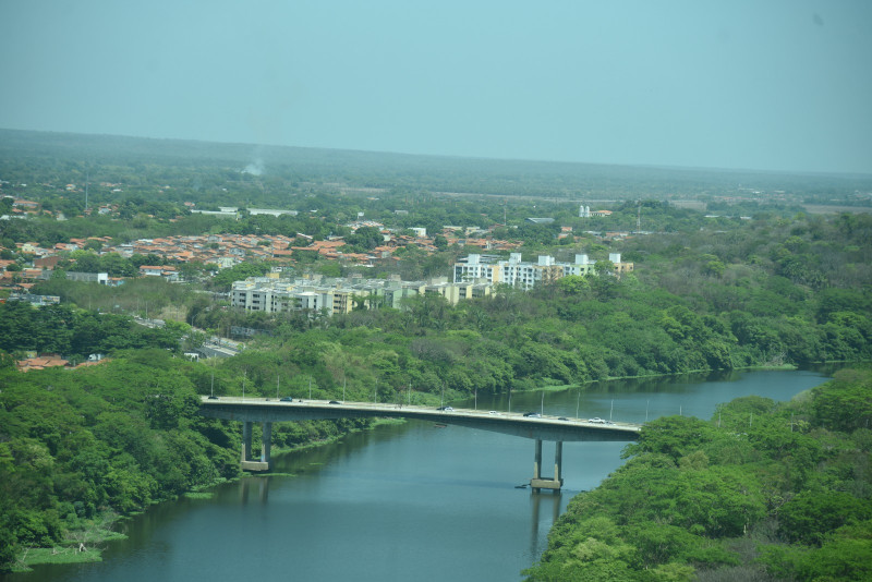 Visão do Rio Poti do Mirante da Ponte Estaiada - (Assis Fernandes/ODIA )