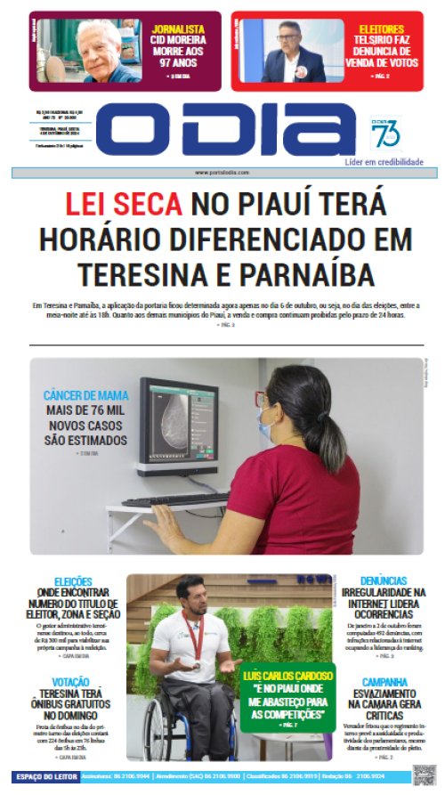 Confira os principais destaques do Jornal O Dia desta sexta-feira (04) - (Reprodução)