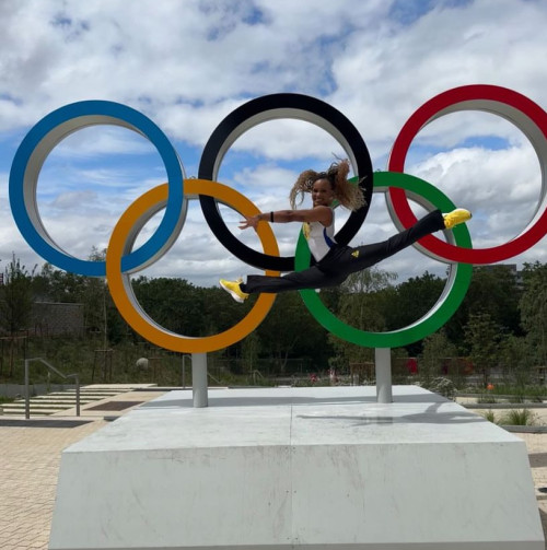 Rebeca Andrade inscreve novo salto para Olimpíadas de Paris