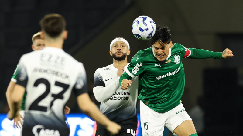 Palmeiras incorpora espírito do dérbi, faz seu melhor jogo em 2025 e ganha do Corinthians - (César Greco/Palmeiras/By Canon)