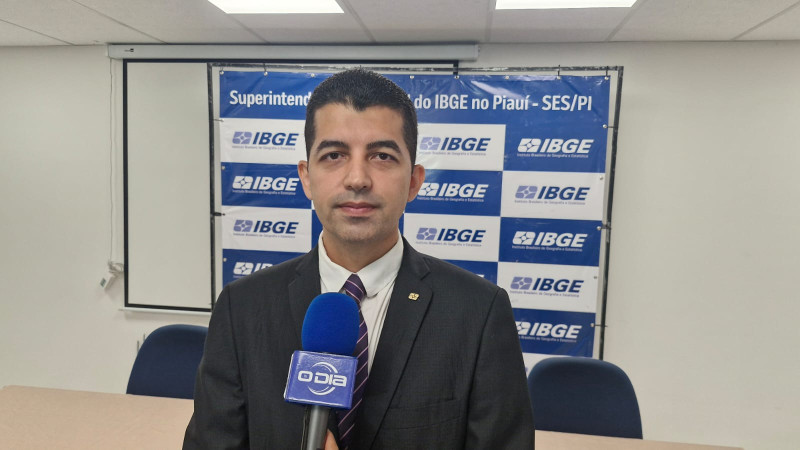 Superintendente do IBGE no Piauí, Leonardo Passos - (O DIA TV)