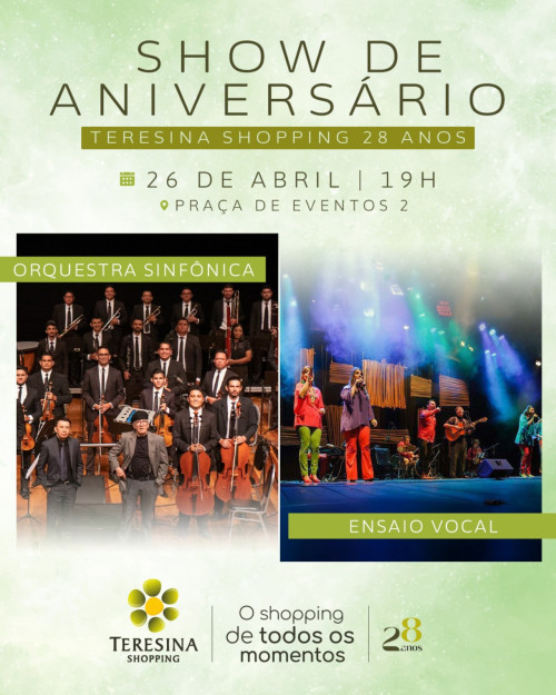 Show acontece na Praça de Eventos 2 - (Reprodução)