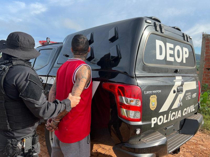 Polícia faz buscas pelo líder de facção criminosa em Picos - (Divulgação/Polícia Civil)