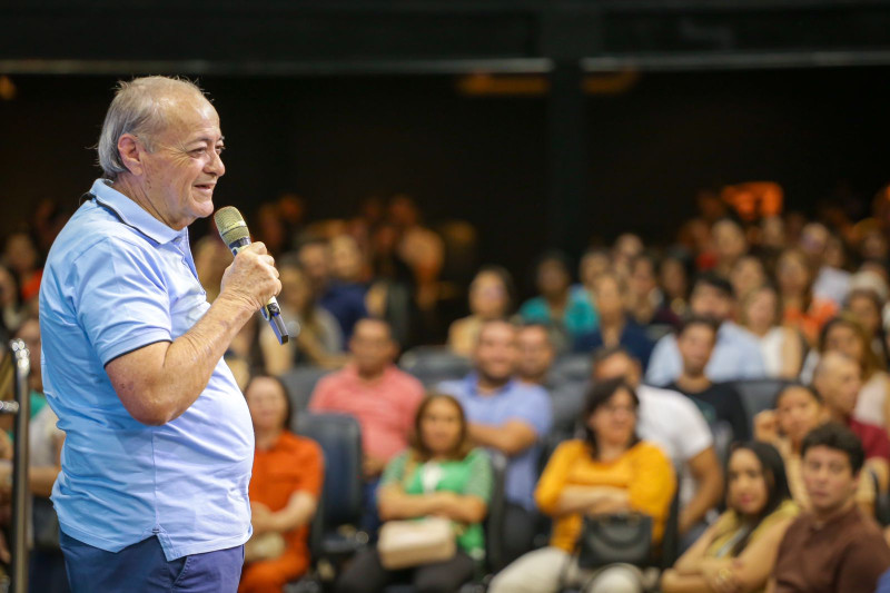 Silvio Mendes no encontro de gestores da saúde  - (Jailson Soares/O Dia)