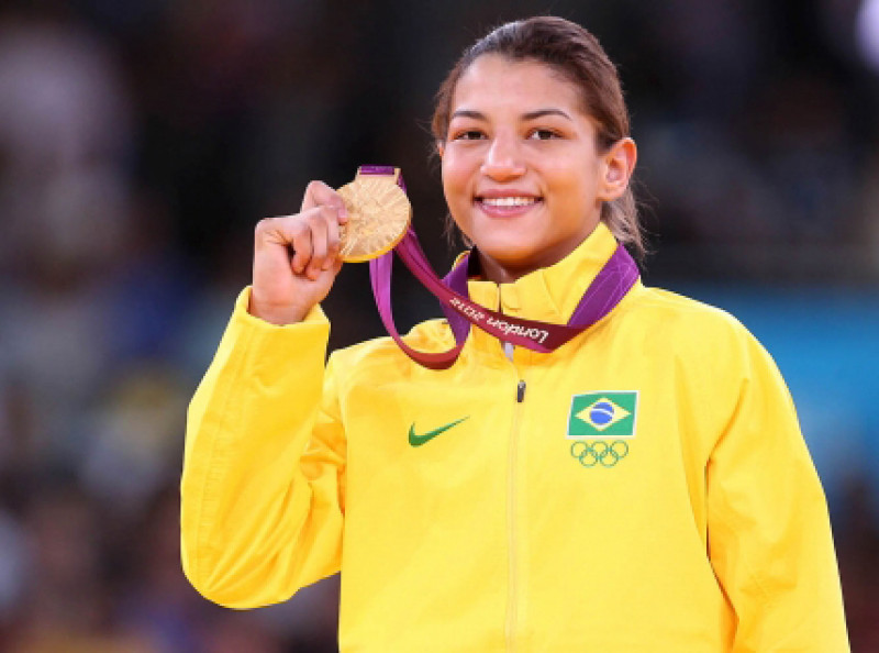 Sarah Menezes  é um símbolo de inspiração para as novas gerações de atletas.  - (Reprodução/Agência Brasil)