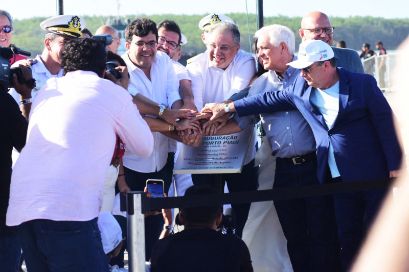 Governador inaugura Porto de Luís Correia - (Jailson Soares/O Dia)