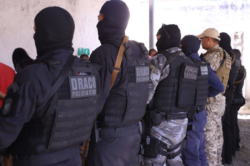Operação Laje III, draco, polícia civil - (Pedro Cardoso/O Dia)