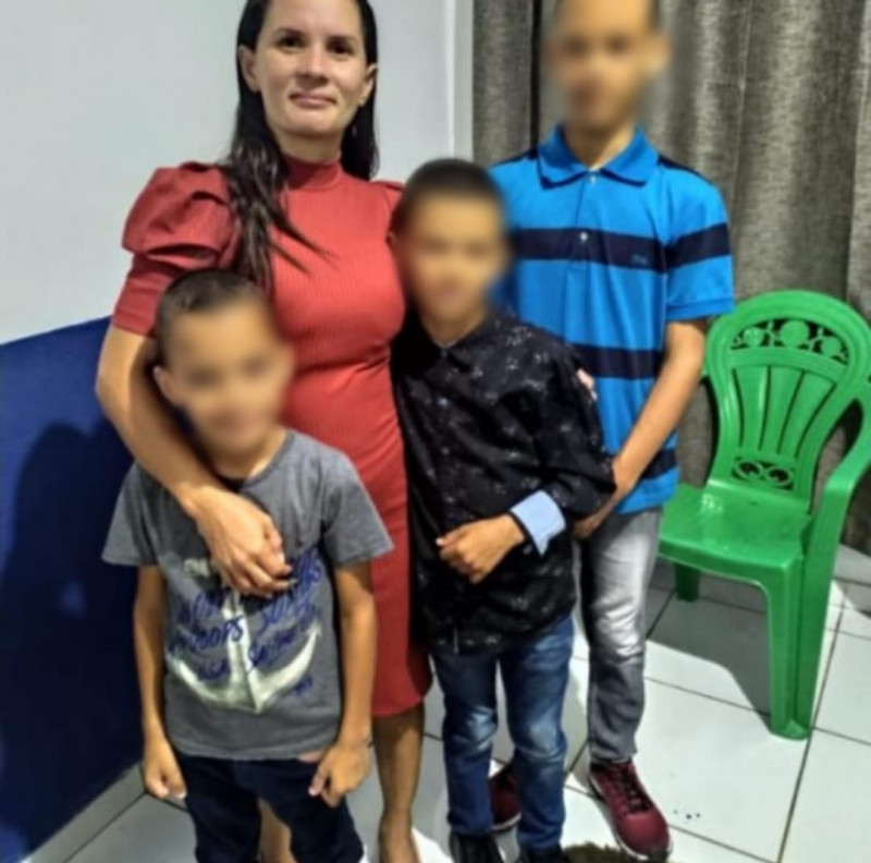 A vítima deixou três filhos - (Arquivo Pessoal)