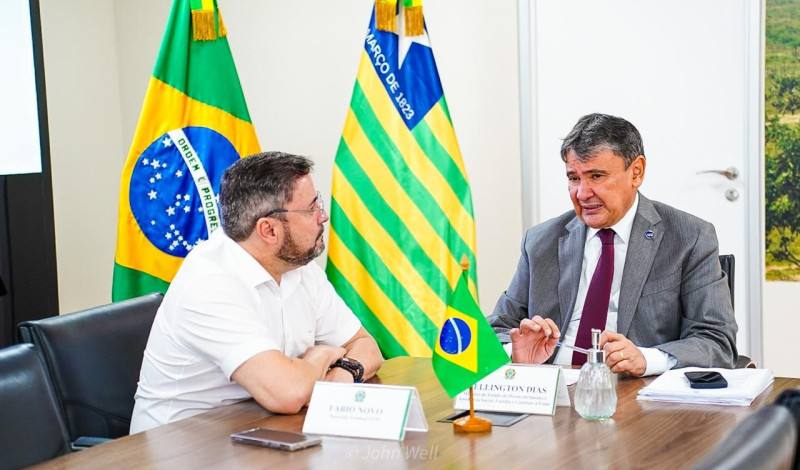 O deputado estadual Fábio Novo tratou do tema em uma audiência com o ministro Wellington Dias.  - (Divulgação )