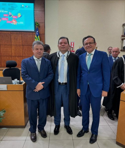 O advogado Daniel de Sousa Alves foi empossado no cargo de juiz efetivo do Tribunal Regional Eleitoral do Piauí