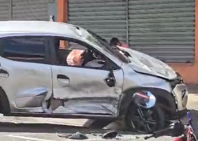 Série de acidentes deixa um morto em Teresina em tarde de jogo do Brasil