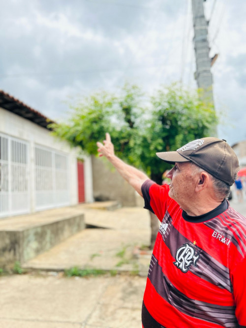 Segundo Francisco das Chagas, no inicio as pessoas não queriam morar no Parque Piauí  - (Emelly Alves/ODIA)