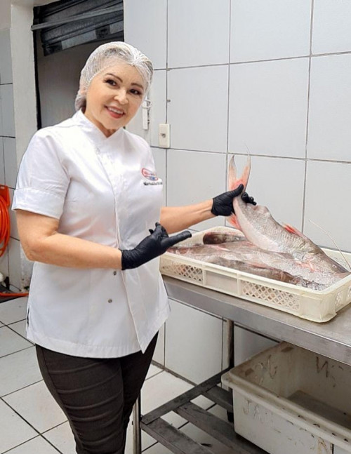 #FestivaldaQuaresma - Um click da querida Rainha dos Pescados - by Marinalda Oliveira - Lojão do Peixe Premium, que está cheia de promoções: peixe piramutaba por apenas $ 14,90 o Kg. Imperdível!!! - (Divulgação)