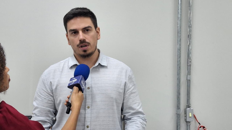 Delegado da DPCA, Hugo Alcântara - (Maria Clara Estrela/O Dia)