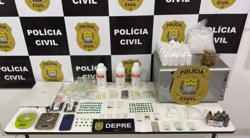 DJ preso em Teresina com droga sintética tem liberdade negada pelo STJ - (Divulgação/SSP-PI)