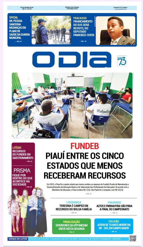 #Capa - Confira hoje (18) a nossa Coluna PRISMA no Jornal & Portal O DIA e as nossas Redes Sociais - Chics!!! - (Divulgação)