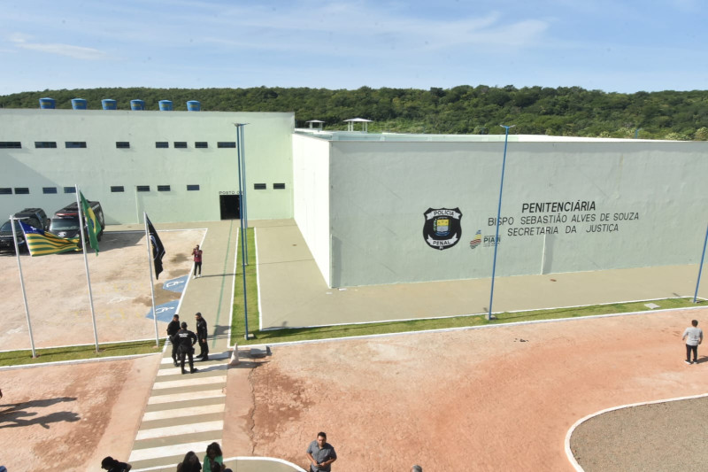 Nova penitenciária é inaugurada em Buriti dos Lopes com mais de 300 vagas