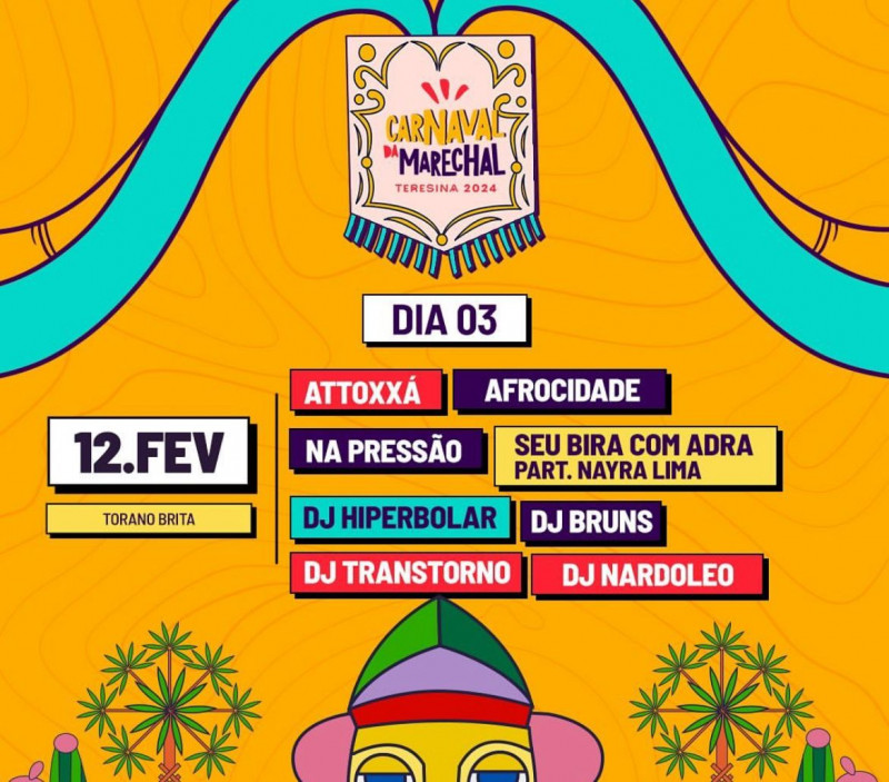Carnaval da Marechal - 12 de fev - (Reprodução / Redes Sociais)