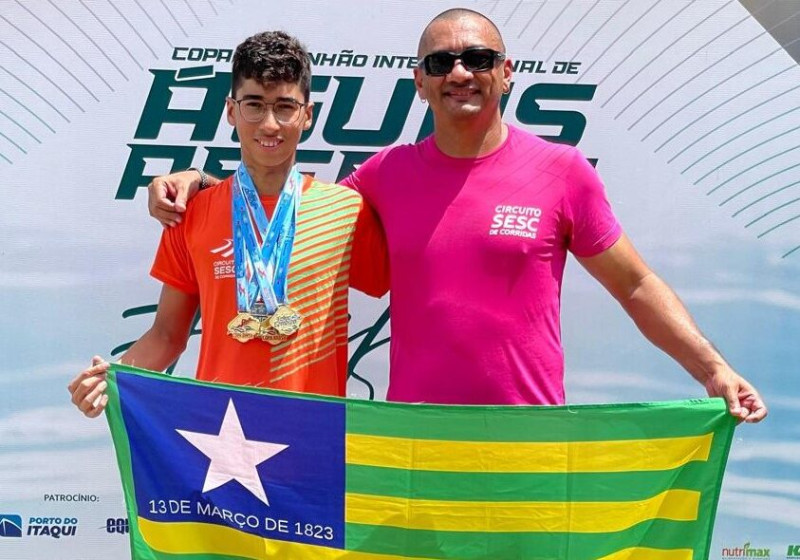 Lucas Lima conquista três medalhas e dois troféus em torneio nacional de natação