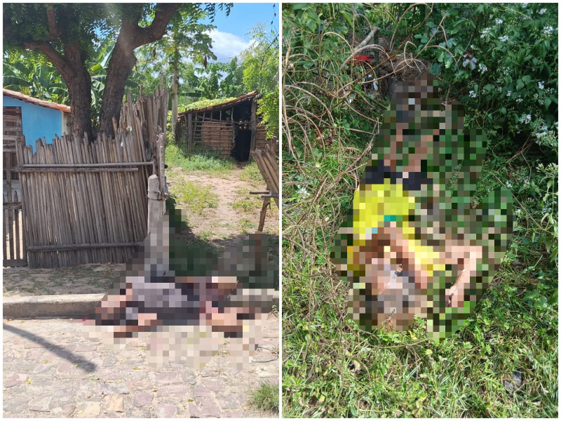 Casal é executado a tiros em União - (Reprodução)