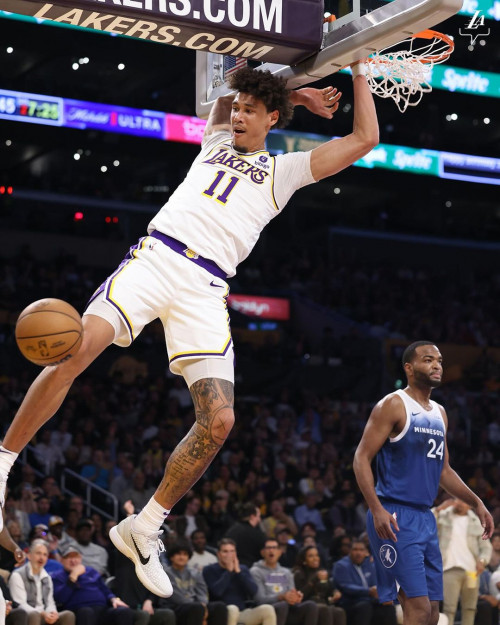 Onde assistir NBA: Oklahoma City Thunder x Los Angeles Lakers - Partida acontece na noite desta segunda-feira (4) - (Reprodução/Instagram/Lakers )